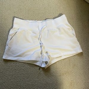 White Lululemon shorts size 10